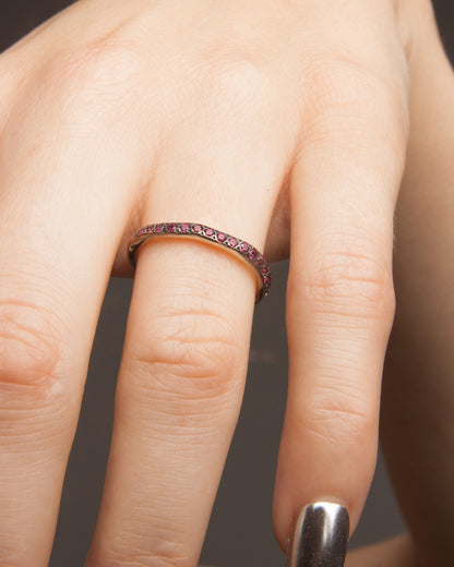 Sei Ruby Silver Ring