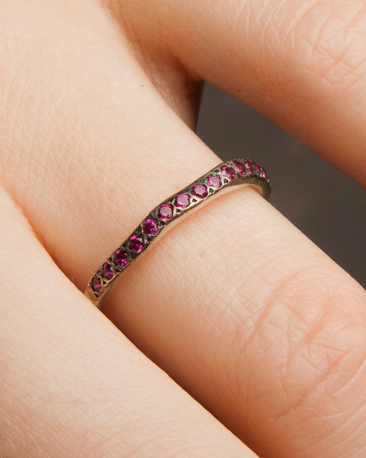 Sei Ruby Silver Ring
