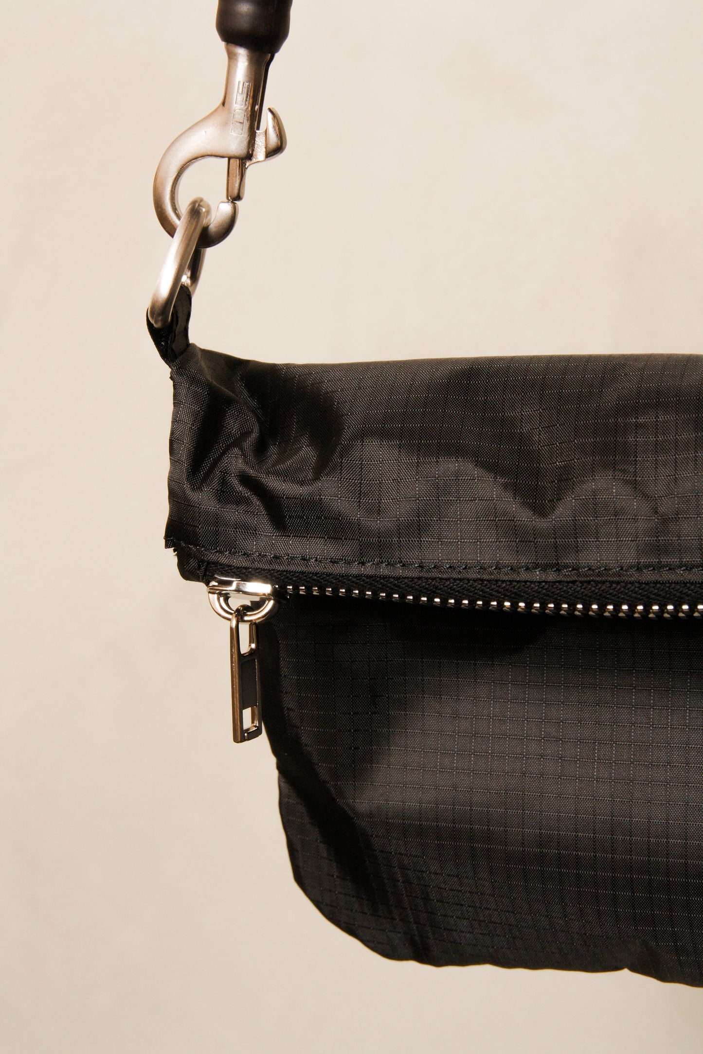 Large Zip Pouch with Bag Strap