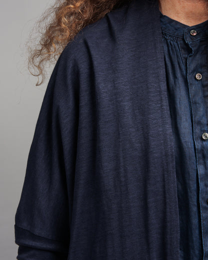 Linen Jersey Cardigan