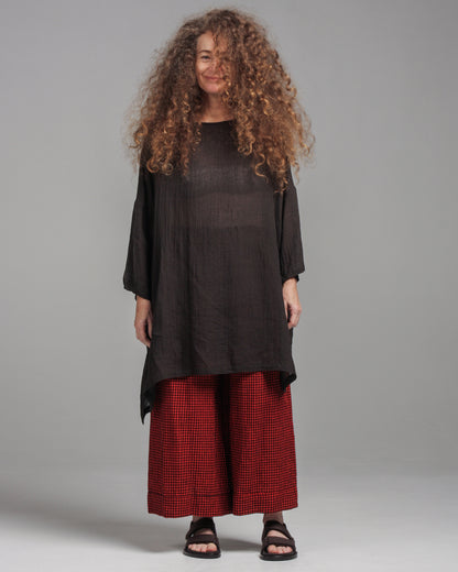 Linen Tunic Black