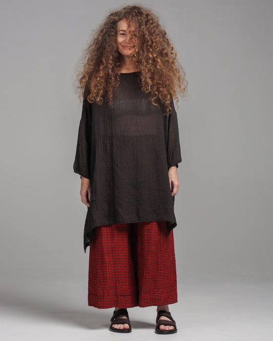 Linen Tunic Black