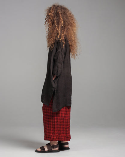 Linen Tunic Black