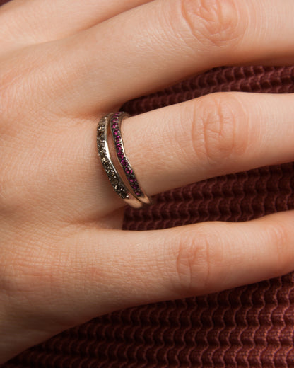 Sei Ruby Silver Ring