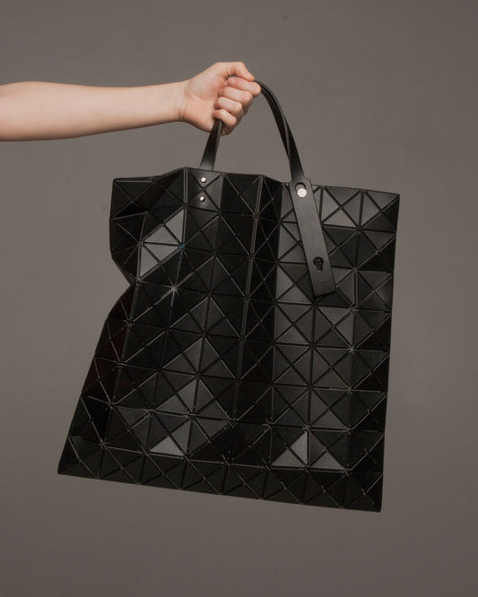 Large Lucent Matte Black Tote