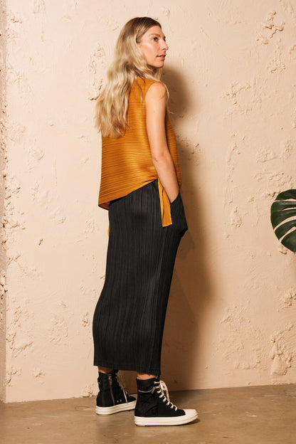 Gold Tie Top