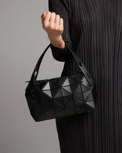 Matte Black Boston Bag