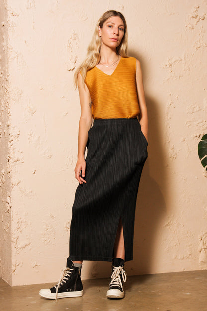 Gold Tie Top