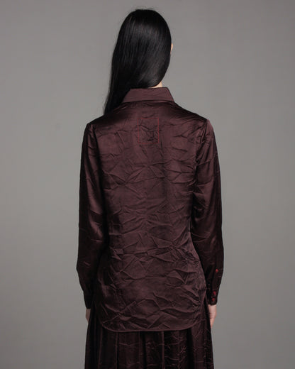 Dark Red Taya Top