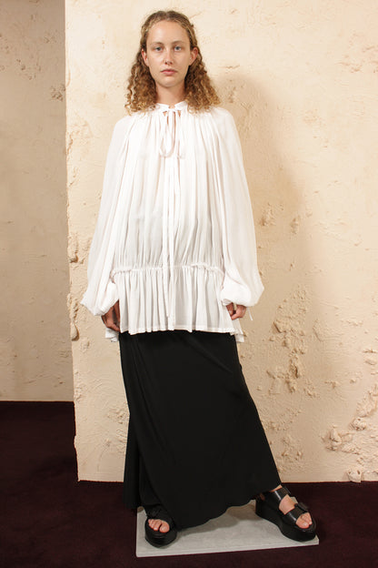 Rosy Peasant Blouse