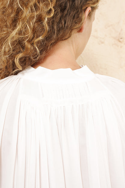 Rosy Peasant Blouse