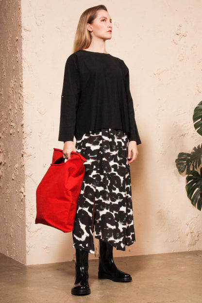Sonam Peony Print Skirt