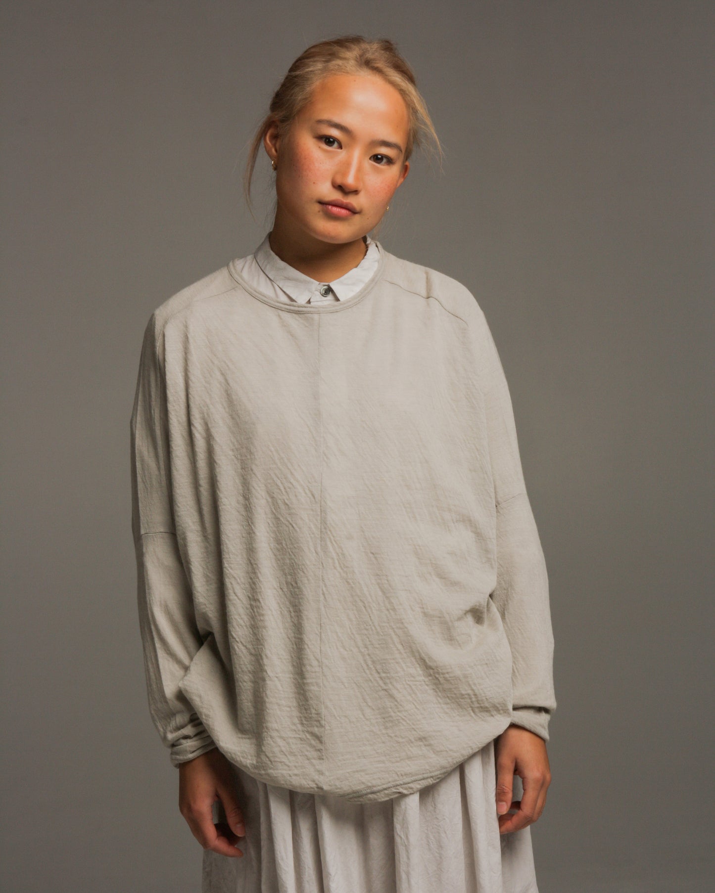 Stone Wool Knit Pullover