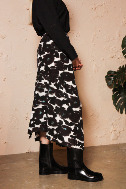 Sonam Peony Print Skirt