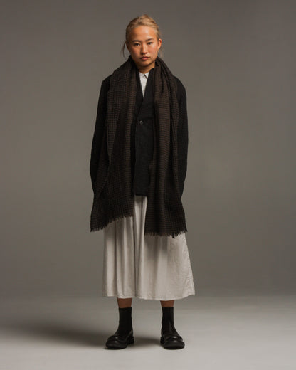 Black Woven Stole