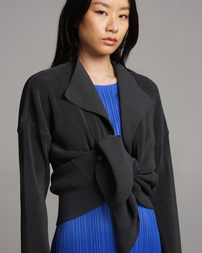 Mist Knit Charcoal Cardigan