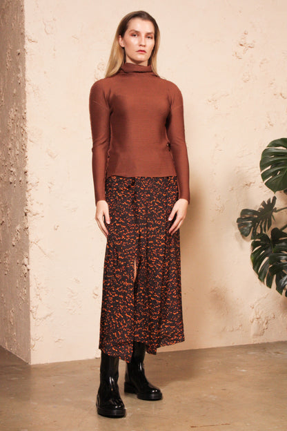 Sonam Snake Print Skirt