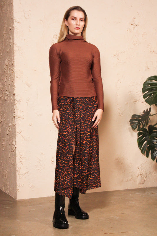 Sonam Snake Print Skirt