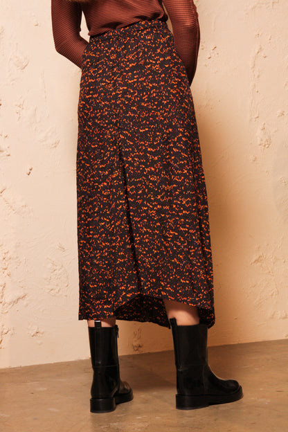 Sonam Snake Print Skirt