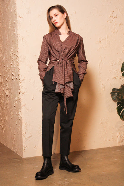 Triveni Wrap Top