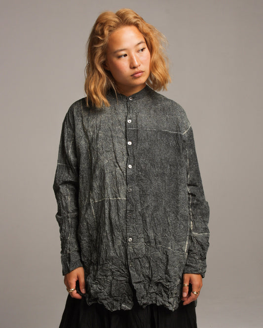 Mandarin Collar Shirt