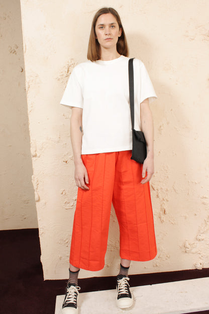 TUCK PANTS ORANGE