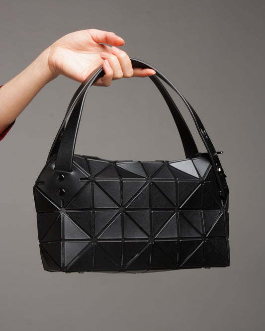 Matte Black Boston Bag