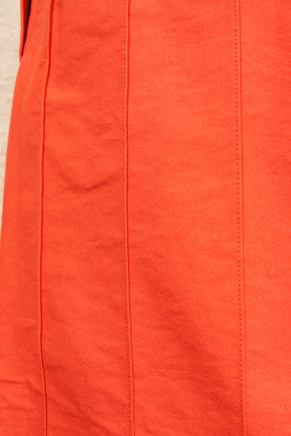 TUCK PANTS ORANGE