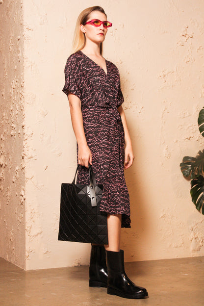 Darika Snake Print Dress