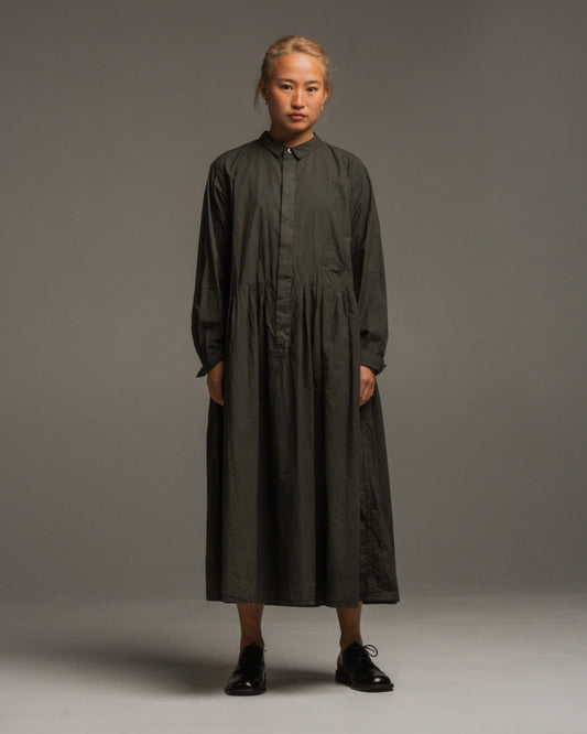 Charcoal Woven Dress