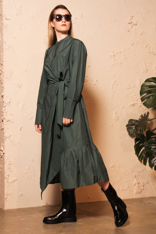 Dabbar Green Shirtdress