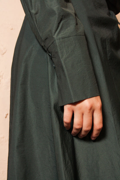 Dabbar Green Shirtdress