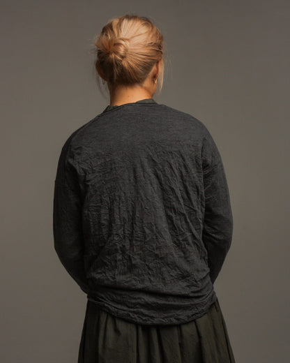 Stone Cotton Knit Pullover