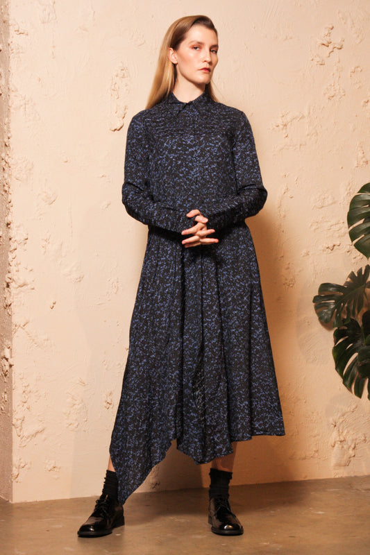 Dayita Snake Print Dress