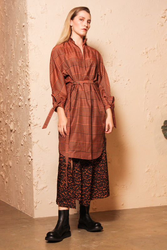 Danakai Check Shirtdress