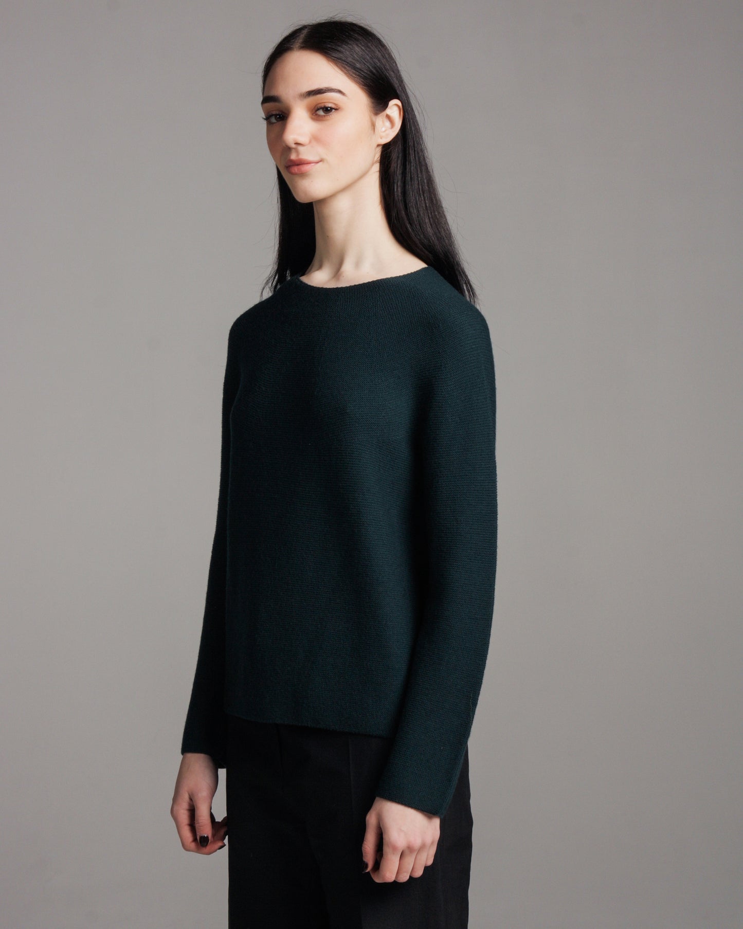 Dark Green Kopas Knit Sweater