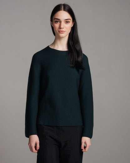 Dark Green Kopas Knit Sweater