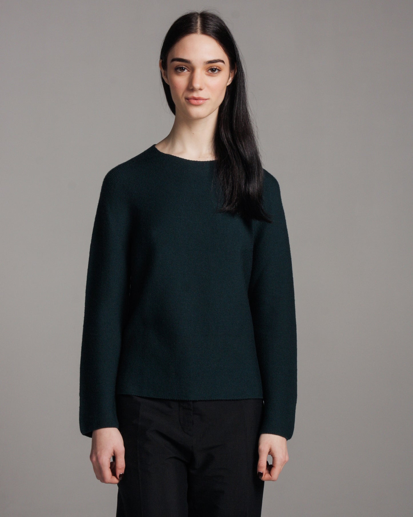 Dark Green Kopas Knit Sweater