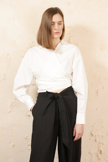 Loire Wrap Top Salt