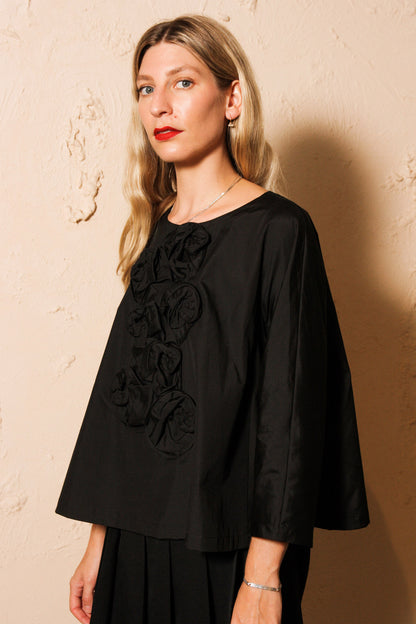 Rose Detail Blouse