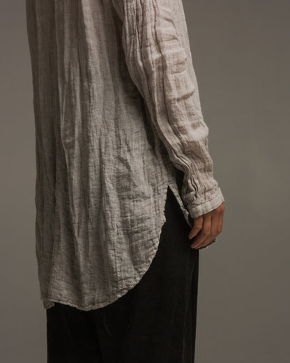 Grey Woven Blouse
