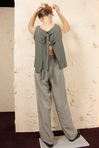 Ginham Drawstring Trouser