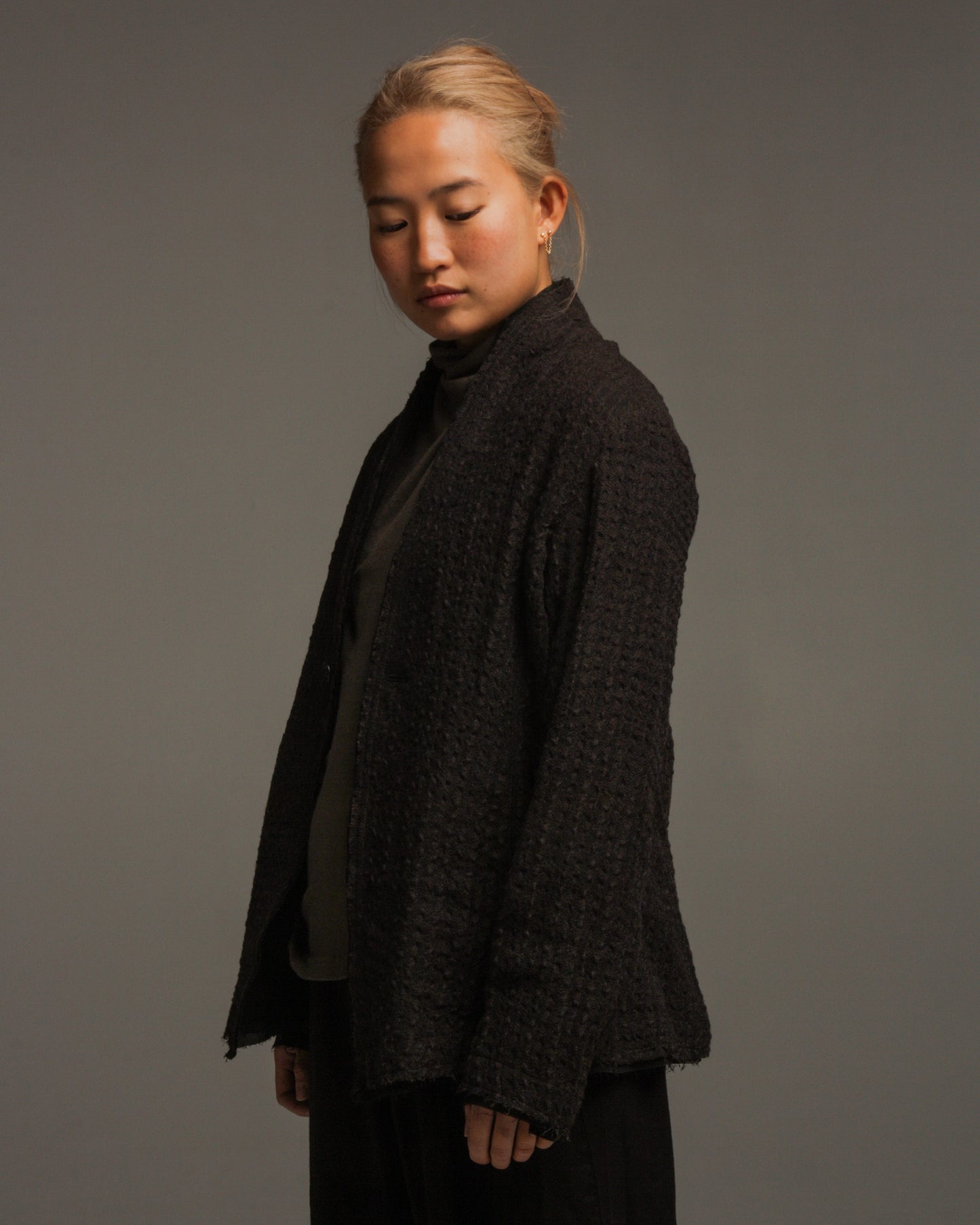 Brown Woven Jacket