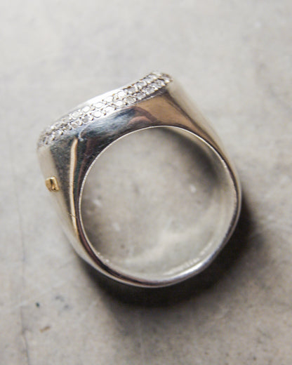 Heyonn 8X8 Cut Diamond Ring