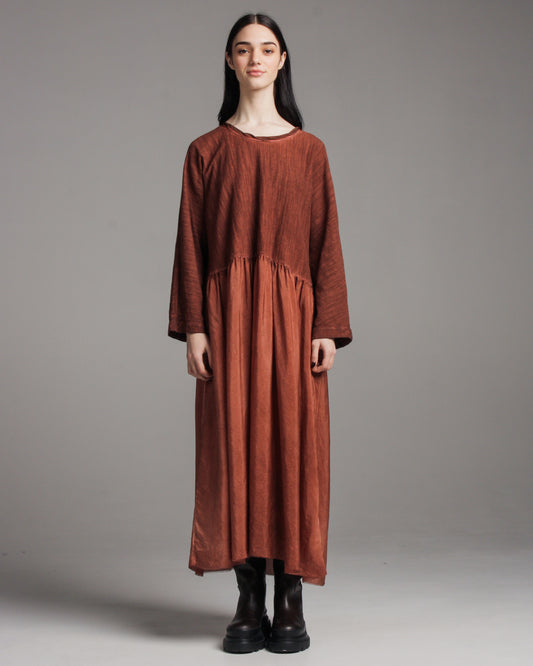 Rust Dana Dress