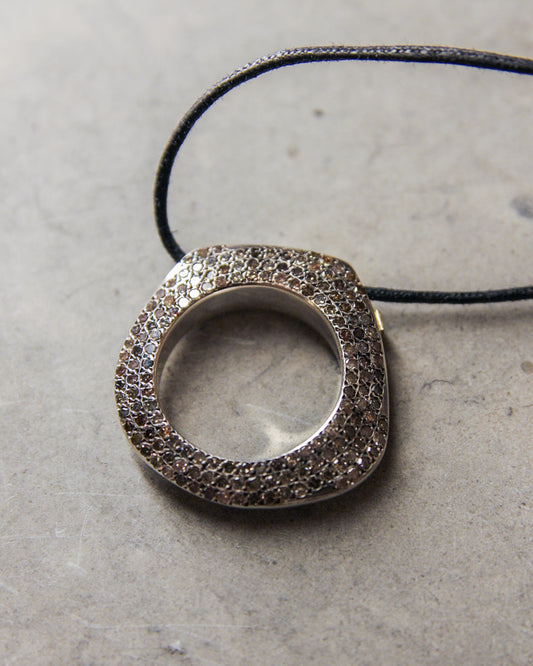 Pew Cognac Diamond Necklace