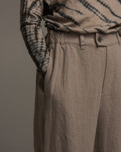 Dove Grey Linen Pants