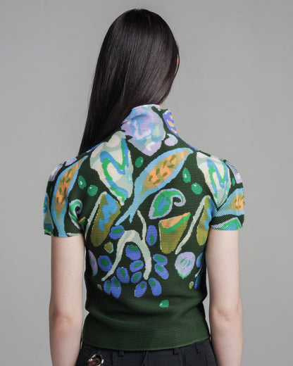 Berries Micropleat Top