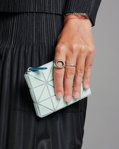 Mint Green Cassette Wallet