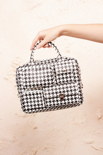 Houndstooth Bag